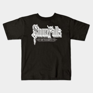 Vintage Sioux Falls, SD Kids T-Shirt